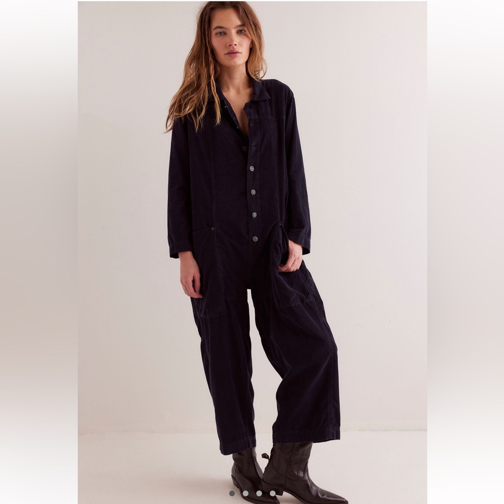 We The Free Margarita Cord Jumpsuit - Size M